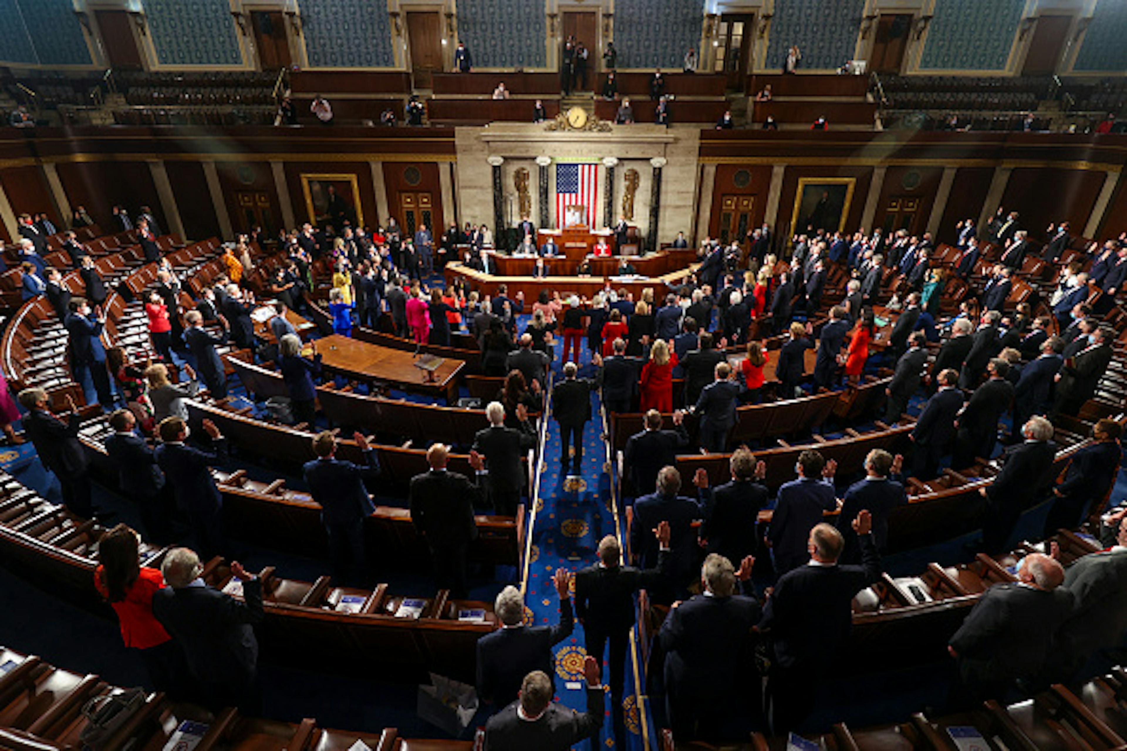 Not a trading floor (Tasos Katopodis/Getty Images)