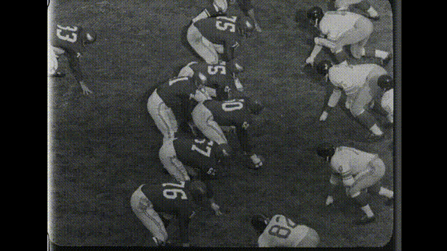 Gif of old school football game