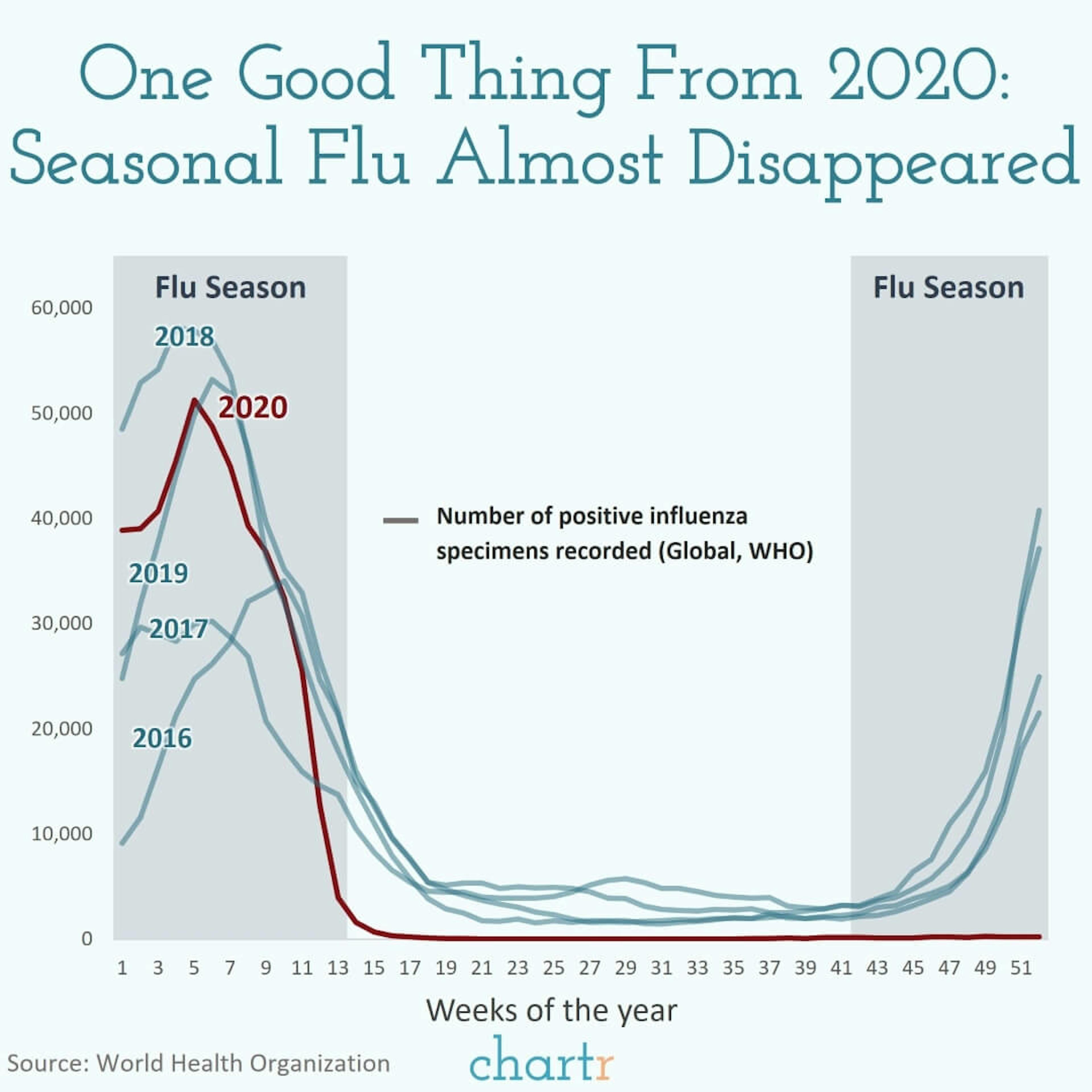 Seasonal flu: How cases of flu have almost disappeared