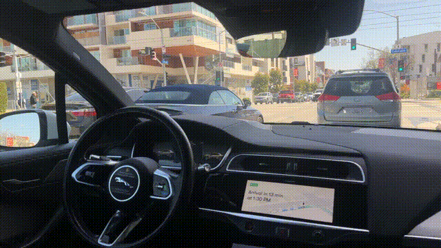 Waymo driving itself video