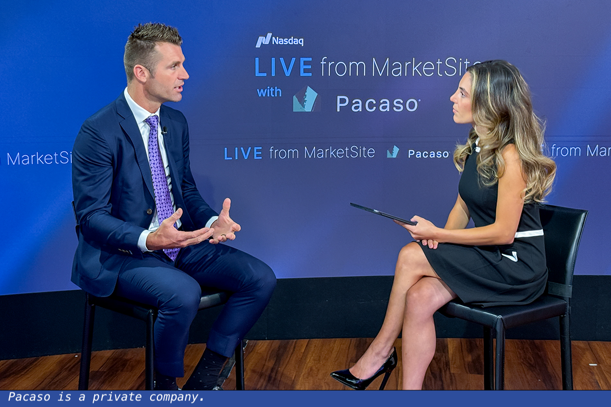 Pacao Allison on Nasdaq MarketSite