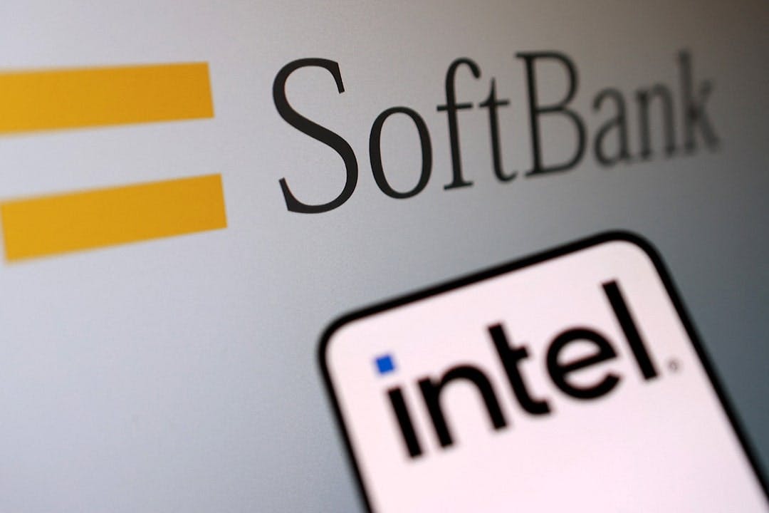 Intel rises as US confirms talks for government stake, chipmaker announces SoftBank investment thumbnail