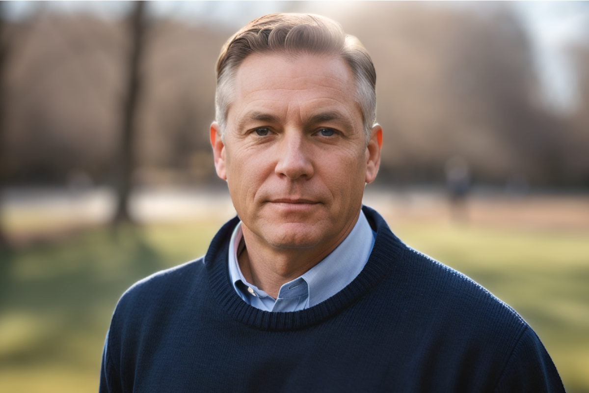 SmartAsset Man in shirt portrait