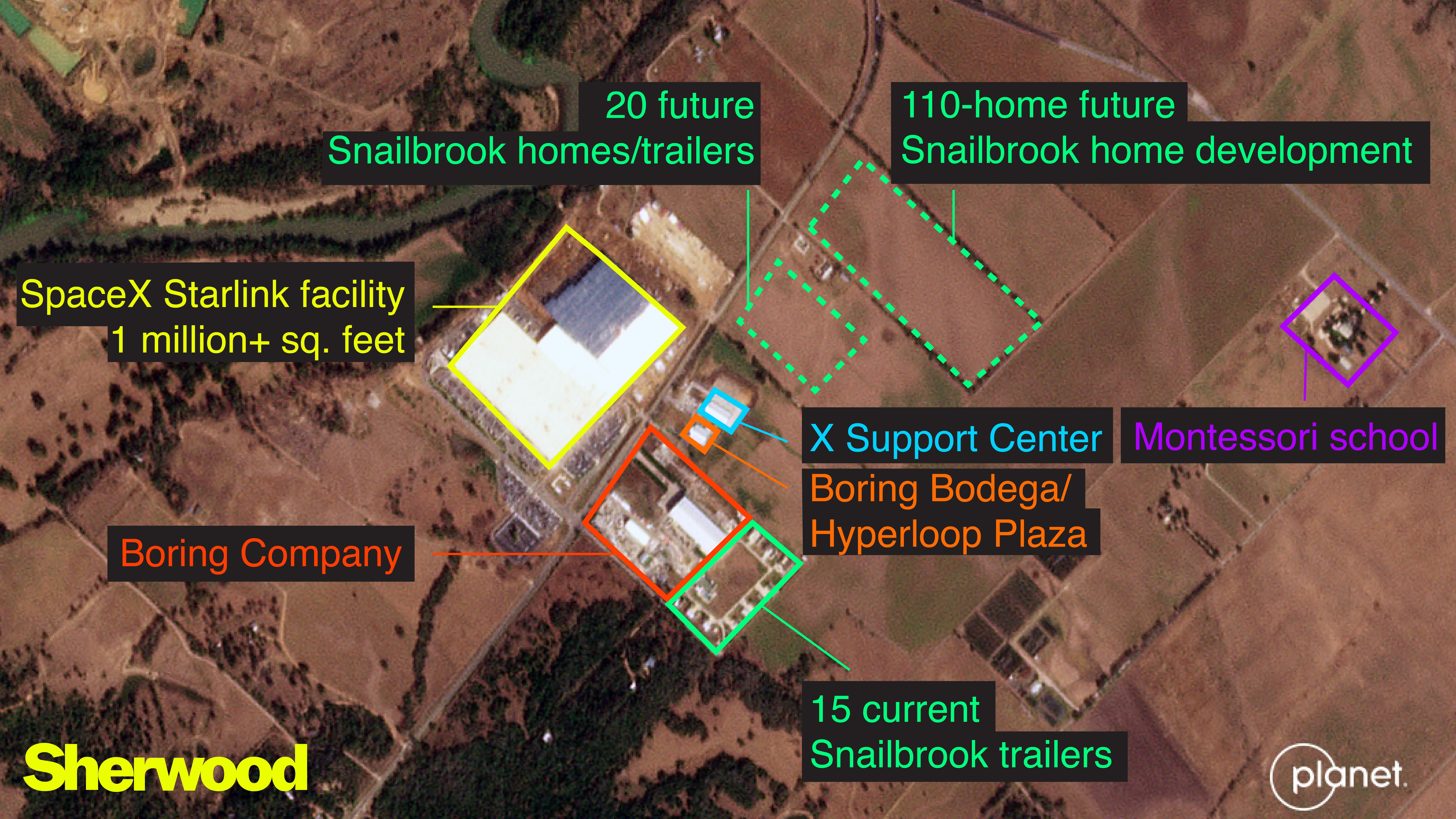 Musk Map The new Baron of Bastrop - Sherwood News