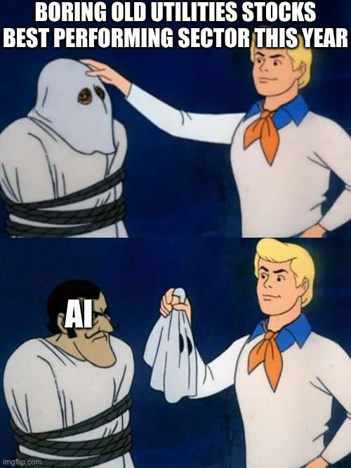 Boring is beautiful: Utilities is the best performing sector this year thumbnail